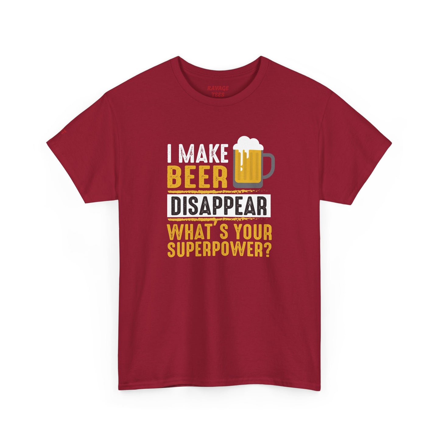 Unisex Beer Superpower Tee | Funny T-Shirt for Beer Lovers