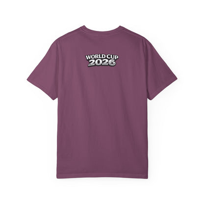 World Cup 2026 Vintage Soccer T-Shirt — USA Canada Mexico Tournament Tee