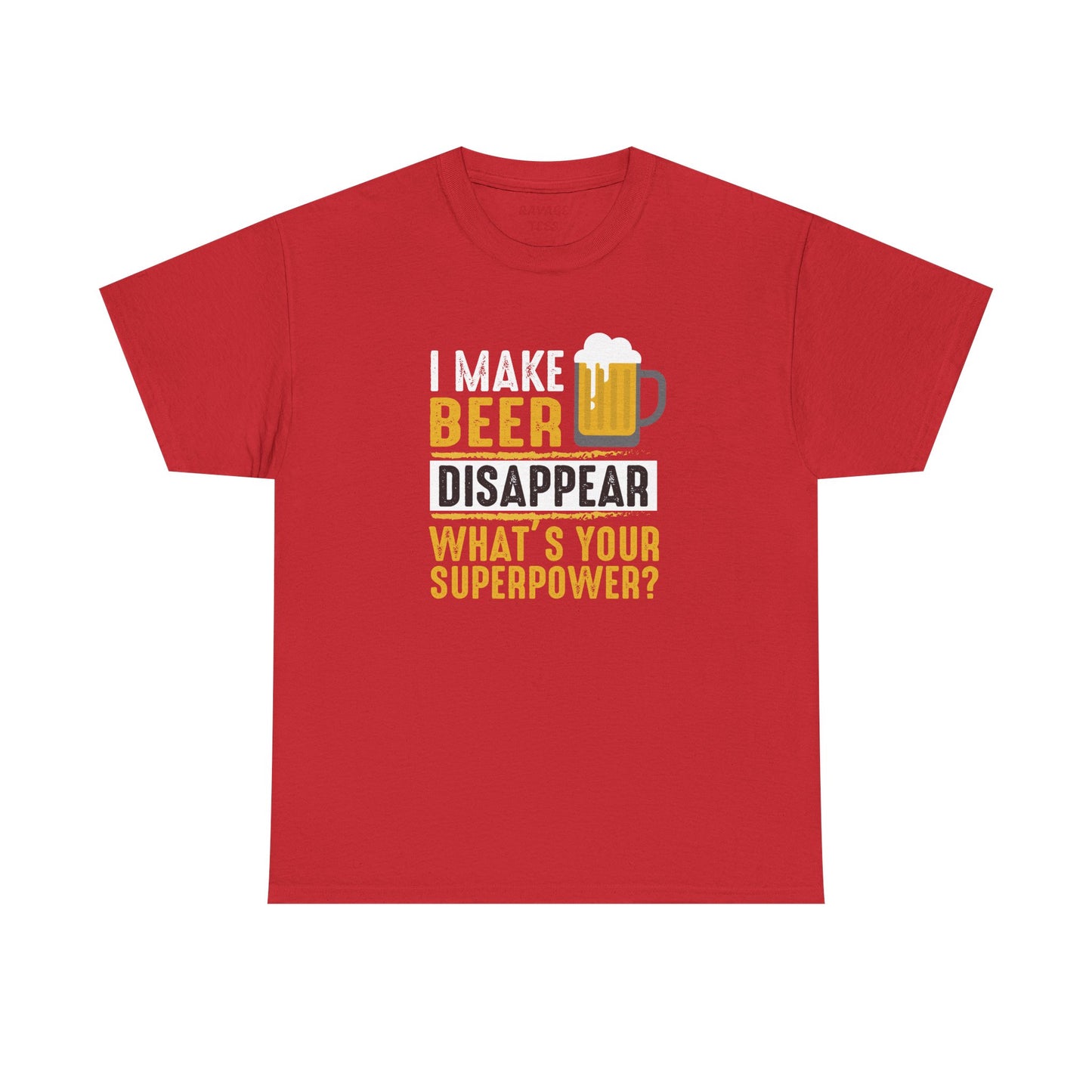 Unisex Beer Superpower Tee | Funny T-Shirt for Beer Lovers