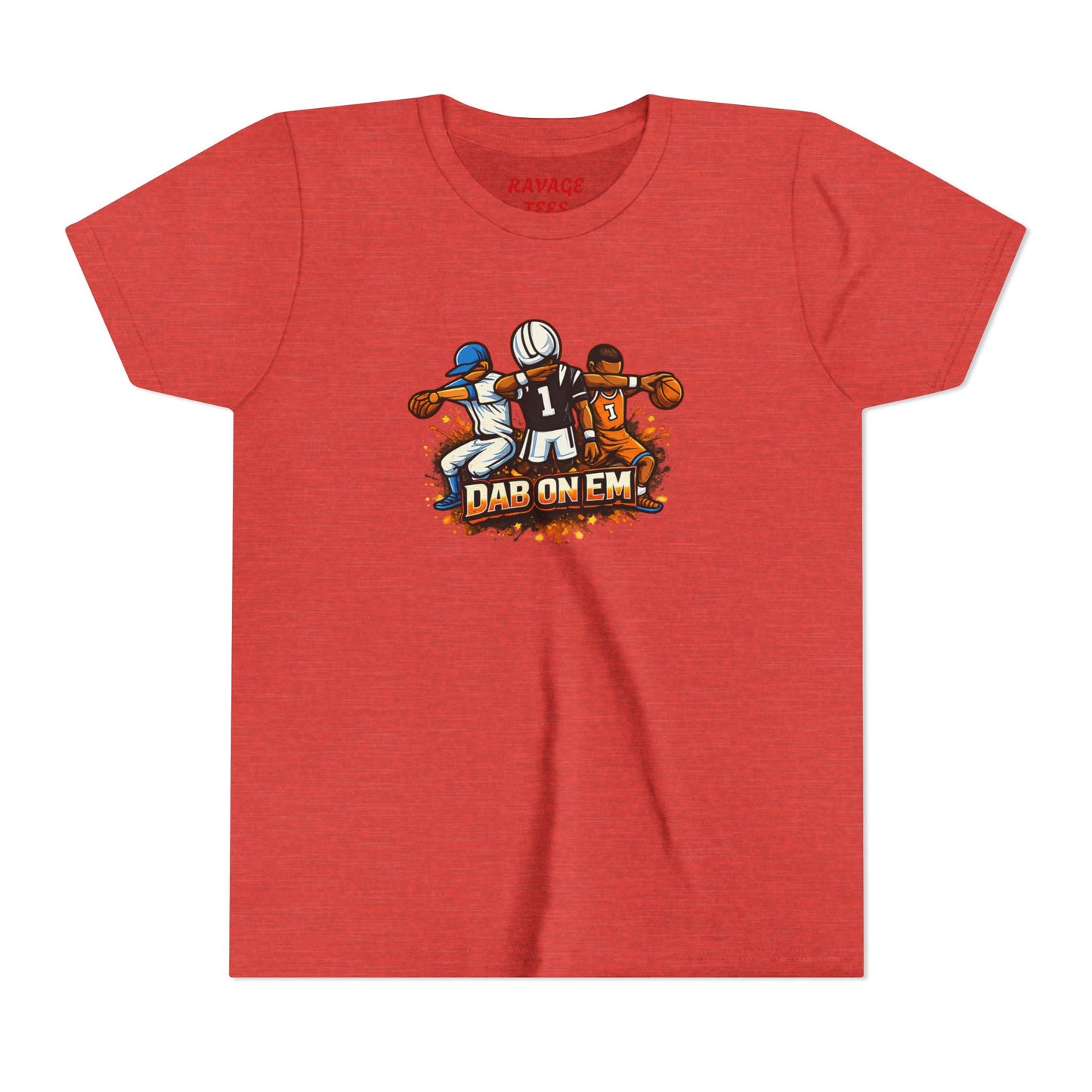 Youth Football Tee - 'Dab On Em' Kids Sports T-Shirt