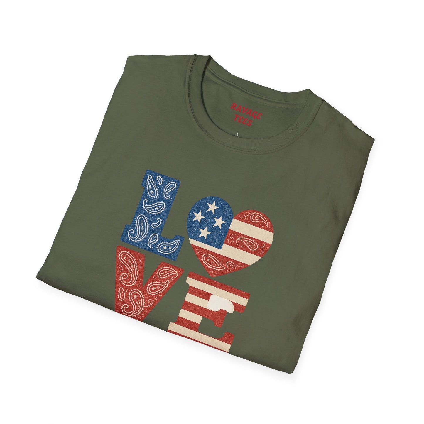 Soft Unisex Freedom & Love Graphic Tee | Gift & Daily Wear