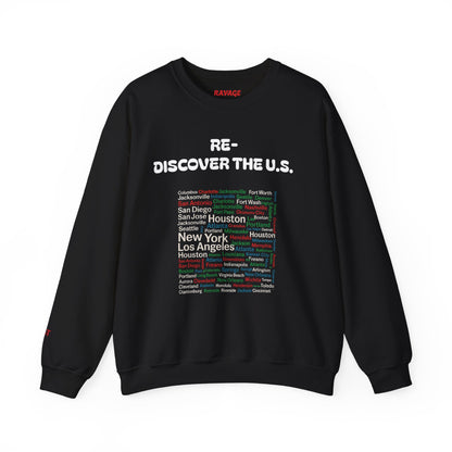 City Map Crewneck Sweatshirt