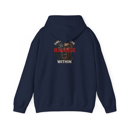 Unleash the Ravage Within Hoodie
