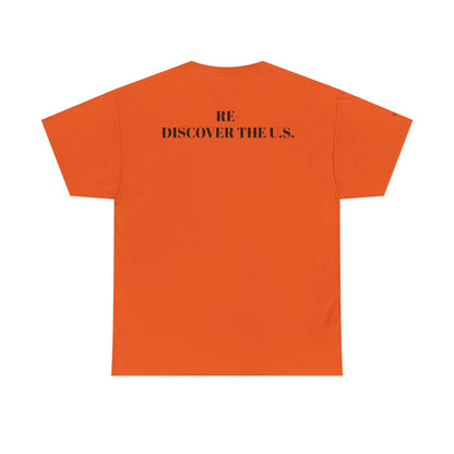 Re-Discover the U.S. Travel T-Shirt, Adventure Tee, USA Discovery Shirt