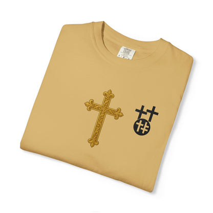 Calvary Cross Unisex T-Shirt – Faith-Based Apparel, Christian Symbol Tee, Everyday Casual Wear, Inspirational Gift