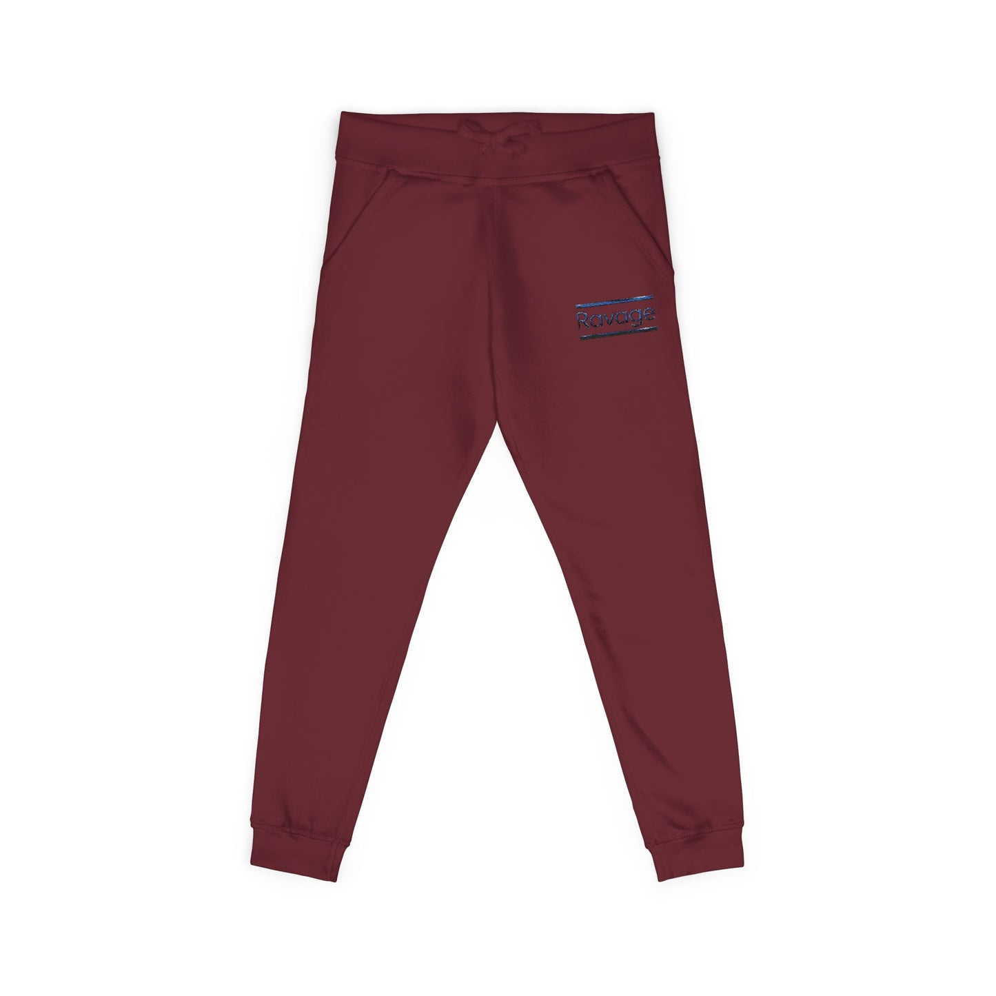 Ravage Embroidered Fleece Sweatpants — Cozy Joggers