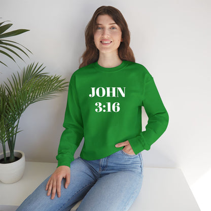 John 3:16 Crewneck Sweatshirt