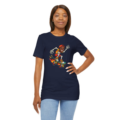 Skateboard Skeleton Tee