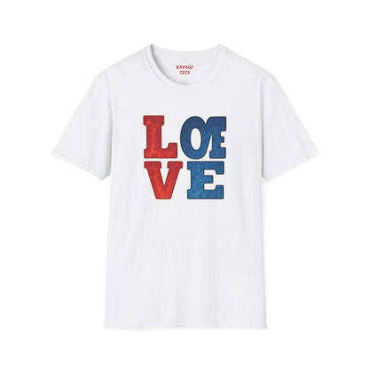 Soft Unisex Freedom & Love Graphic Tee | Gift & Daily Wear