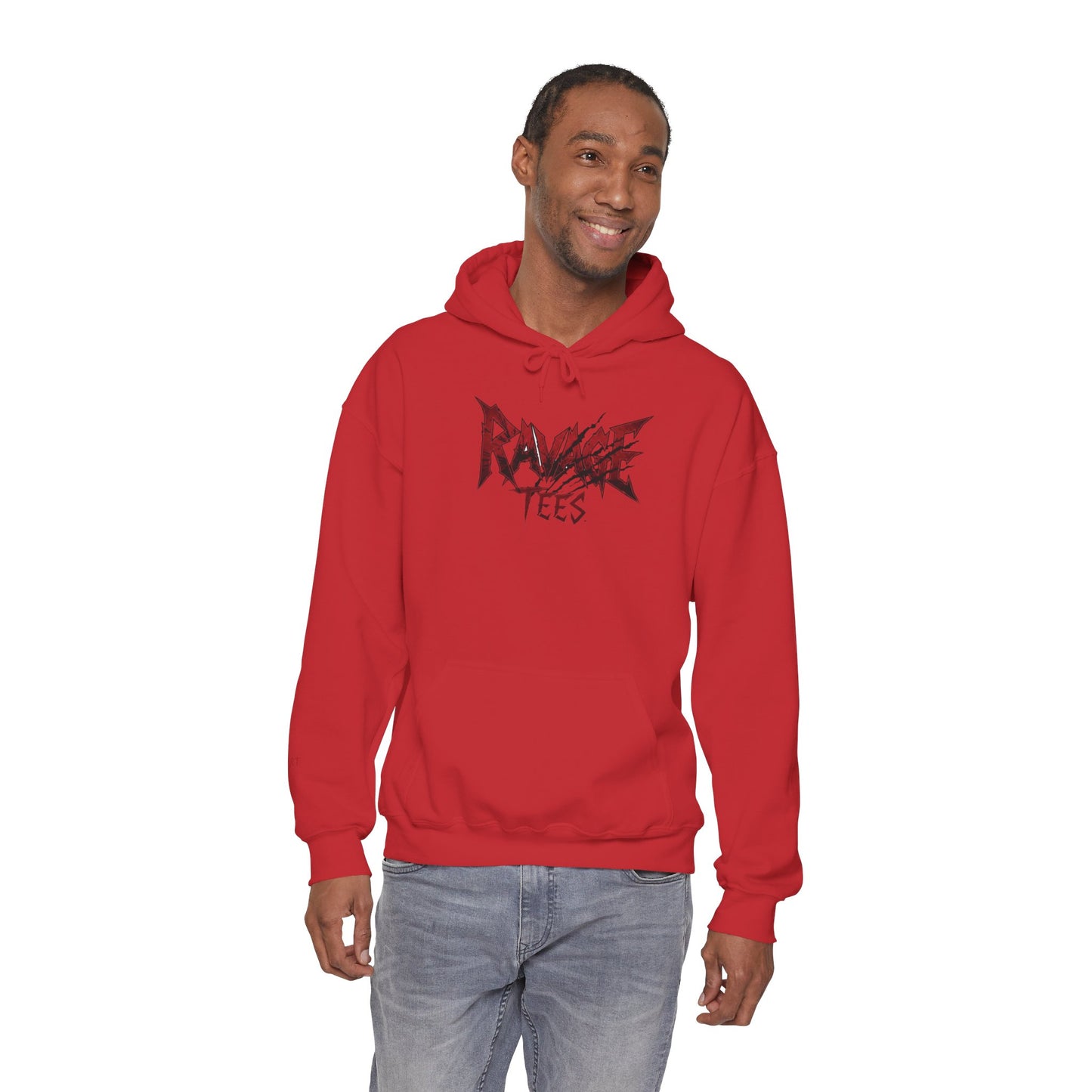 Black Tiger & Rose Graphic Hoodie