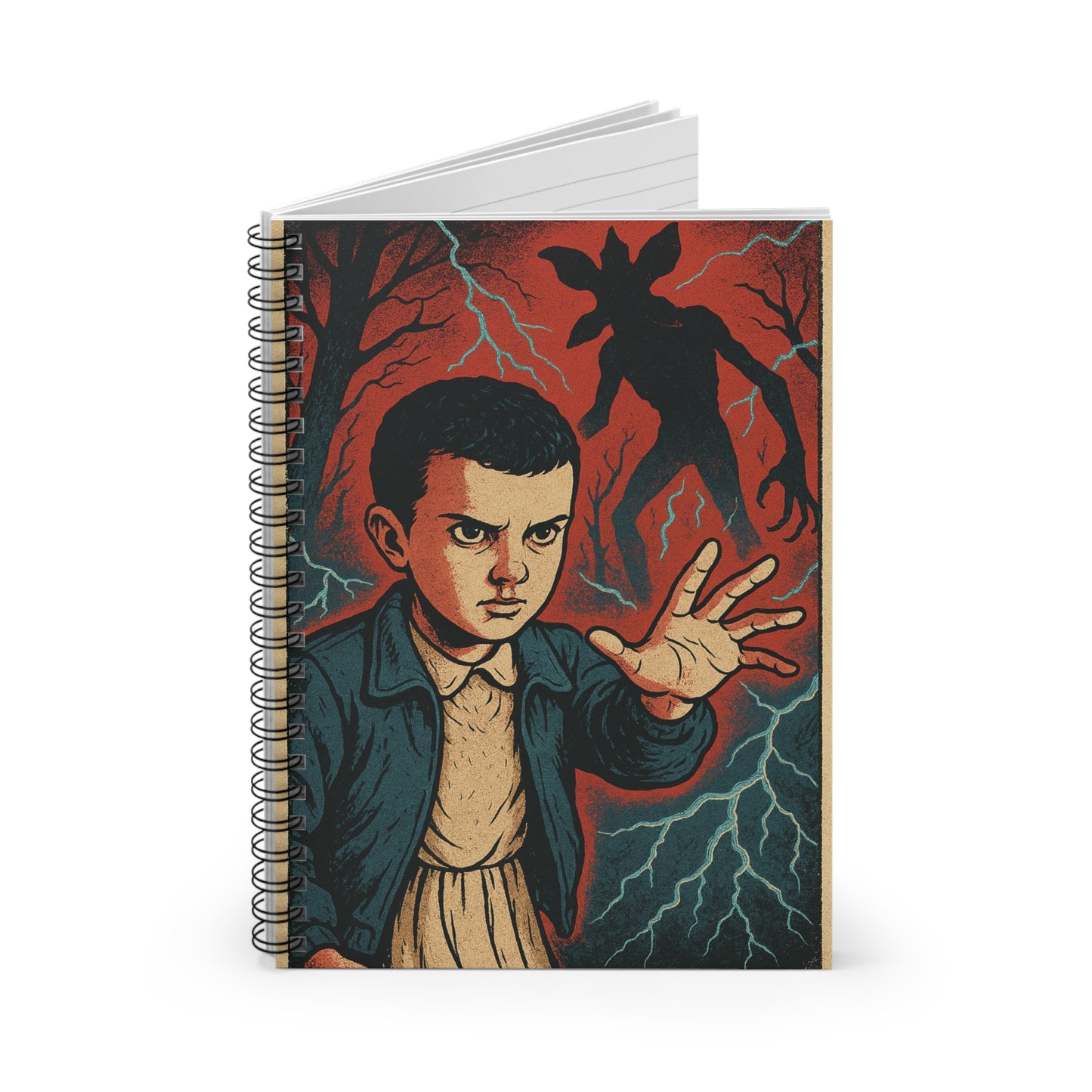 Striking Character Spiral Notebook