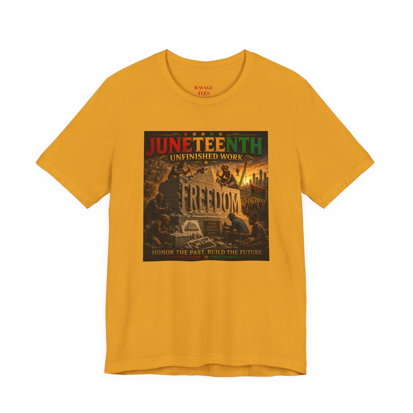 Juneteenth "Unfinished Work" Freedom Tee