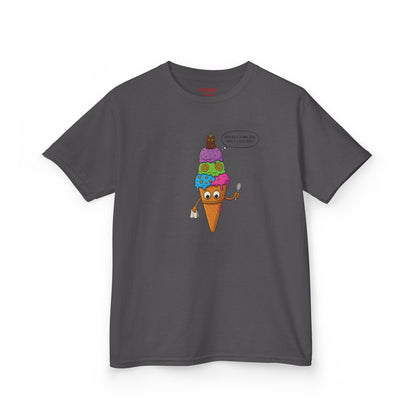 Kids Ice Cream Cone T-Shirt - Fun Summer Apparel, Perfect Gift for Birthdays, Playdates, Ice Cream Lovers, Family Outings