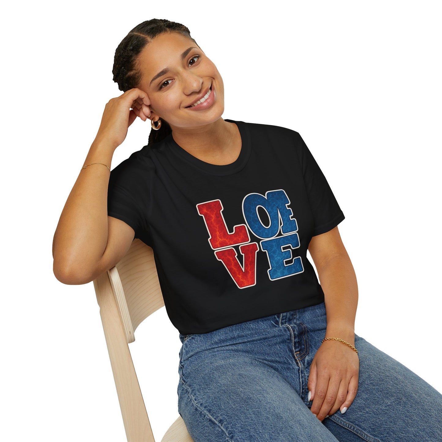 Soft Unisex Freedom & Love Graphic Tee | Gift & Daily Wear
