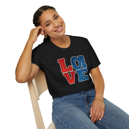 Soft Unisex Freedom & Love Graphic Tee | Gift & Daily Wear
