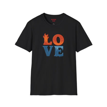 Soft Unisex Freedom & Love Graphic Tee | Gift & Daily Wear