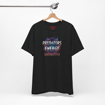 PREDATORS ENERGY RAVAGE STYLE | Bold Graphic Tee & Unisex Summer Shirt