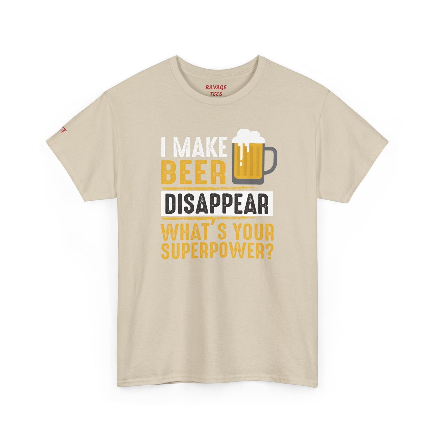 Unisex Beer Superpower Tee | Funny T-Shirt for Beer Lovers
