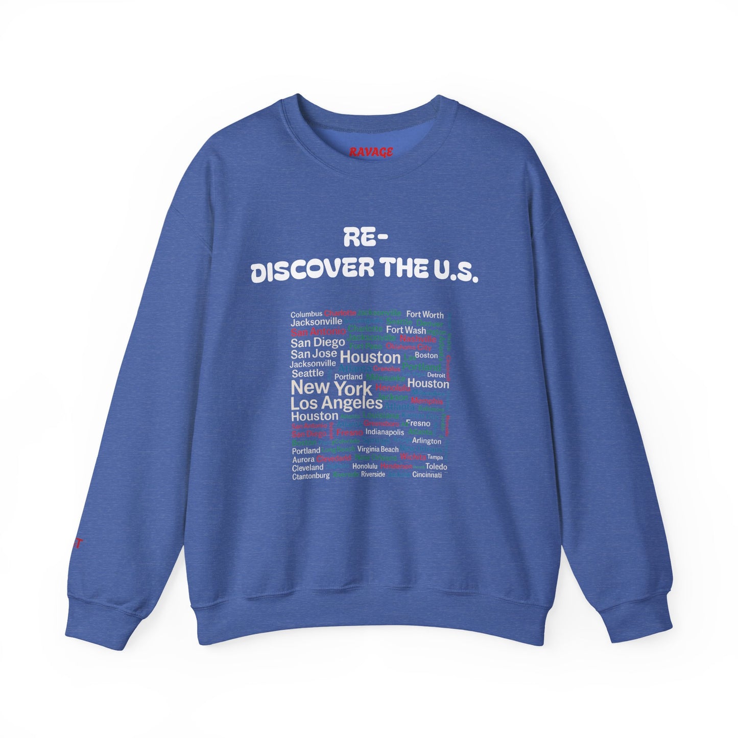 City Map Crewneck Sweatshirt