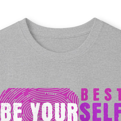 Long Sleeve Tee — "Be Yourself, Best Life"