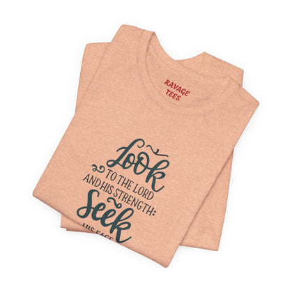 Seek His Guidance Tee: Inspirational Faith Quote Unisex T-Shirt