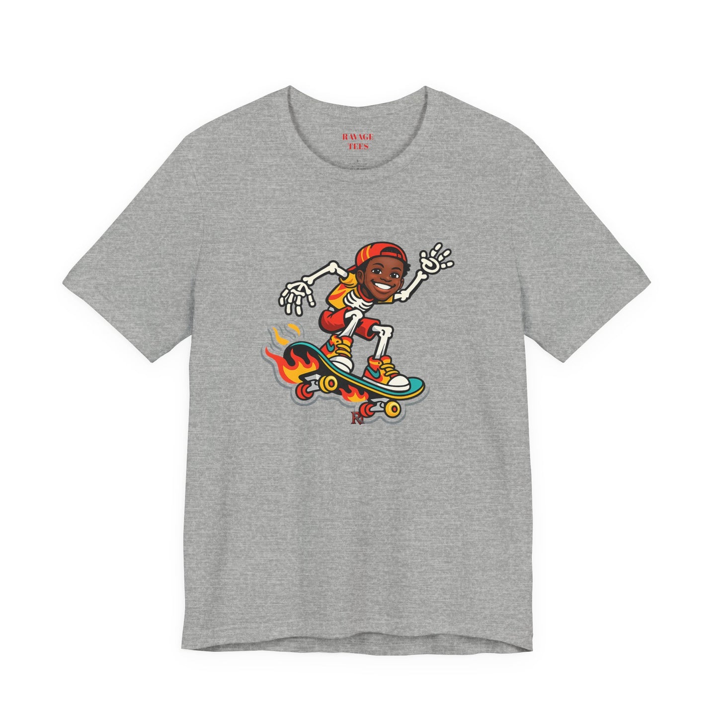 Skateboard Skeleton Tee