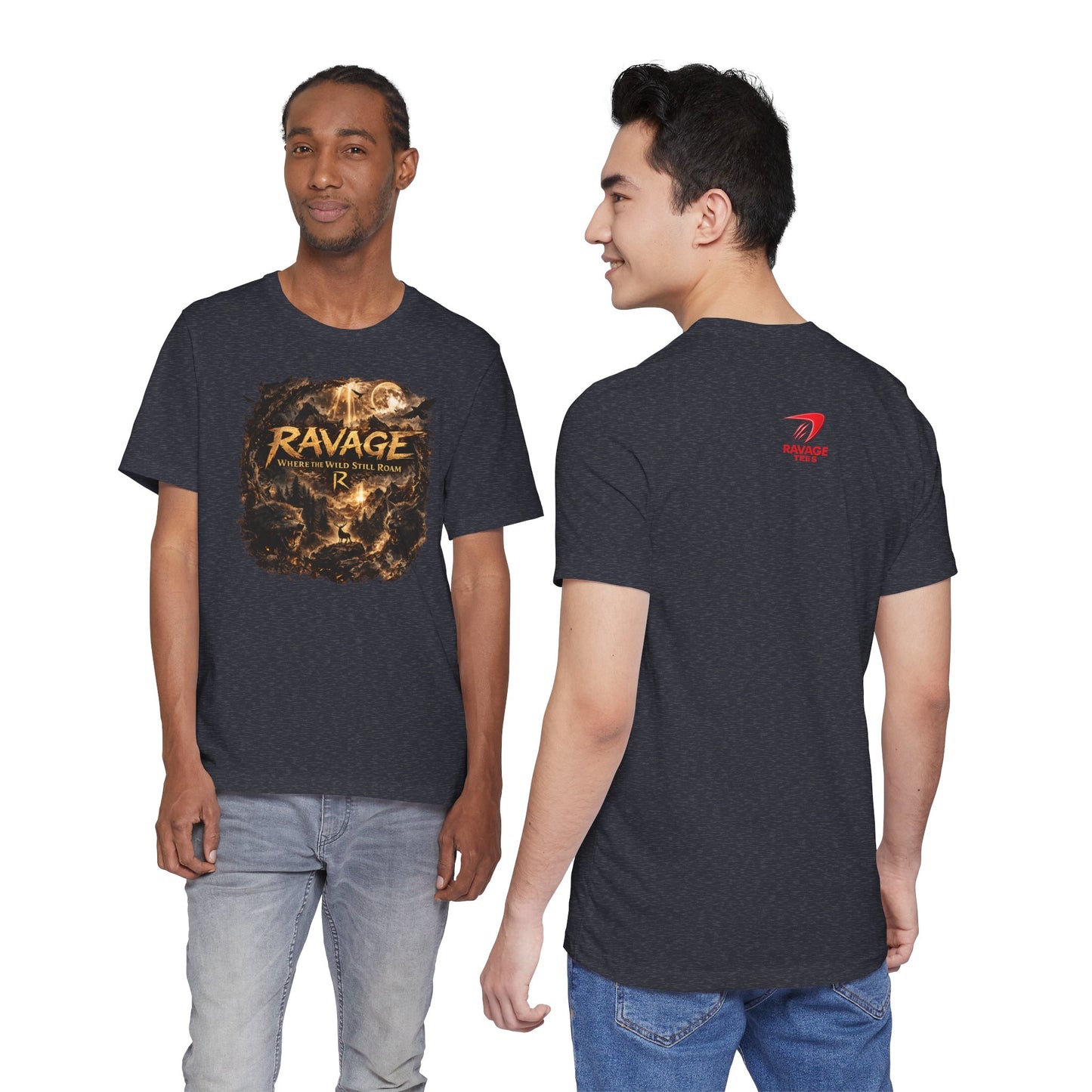 'Ravage Where the Wild Roam' Vintage T-Shirt