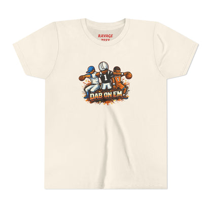 Youth Football Tee - 'Dab On Em' Kids Sports T-Shirt
