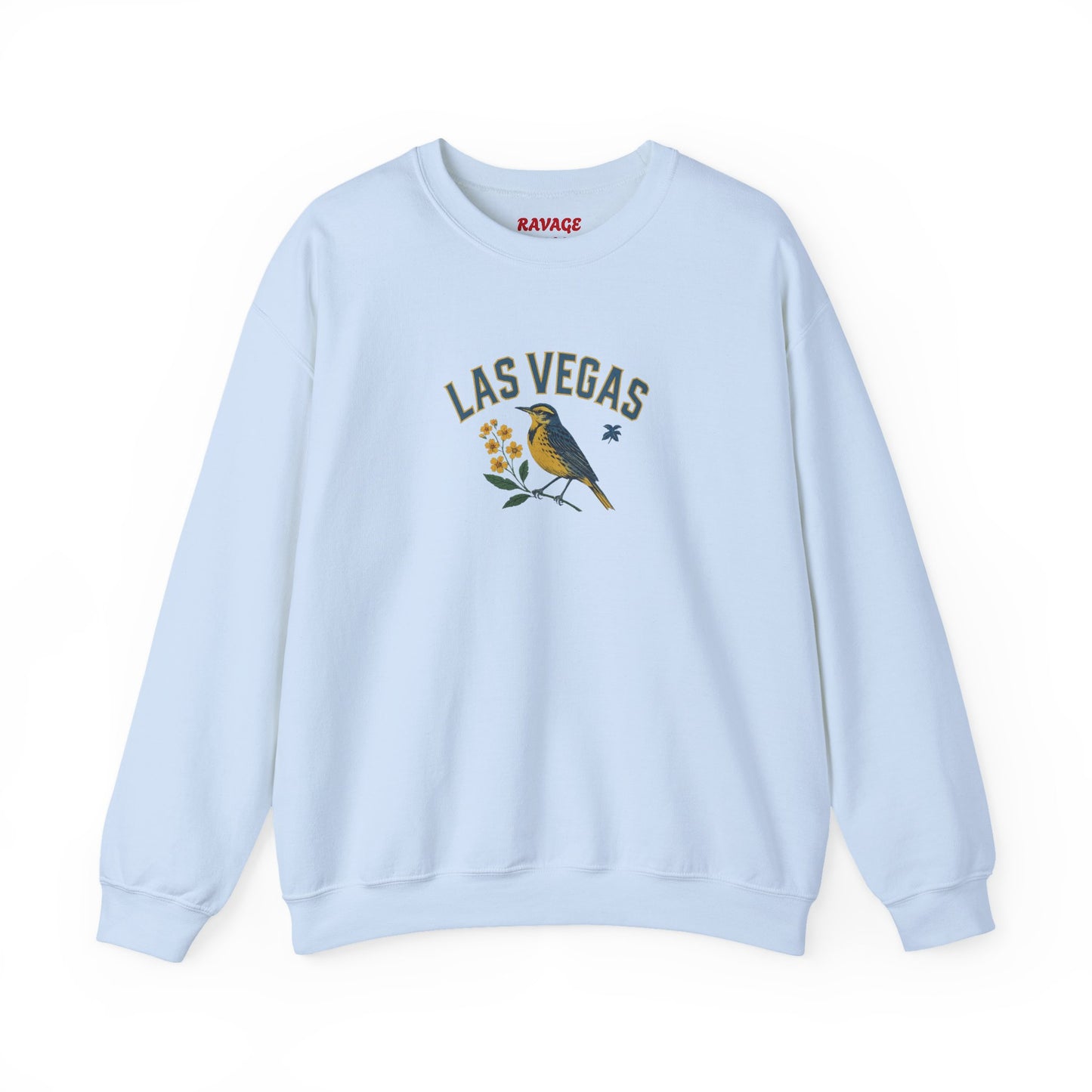 RAVAGE Las Vegas Vibe Unisex Crewneck Sweatshirt-Cozy Street wear