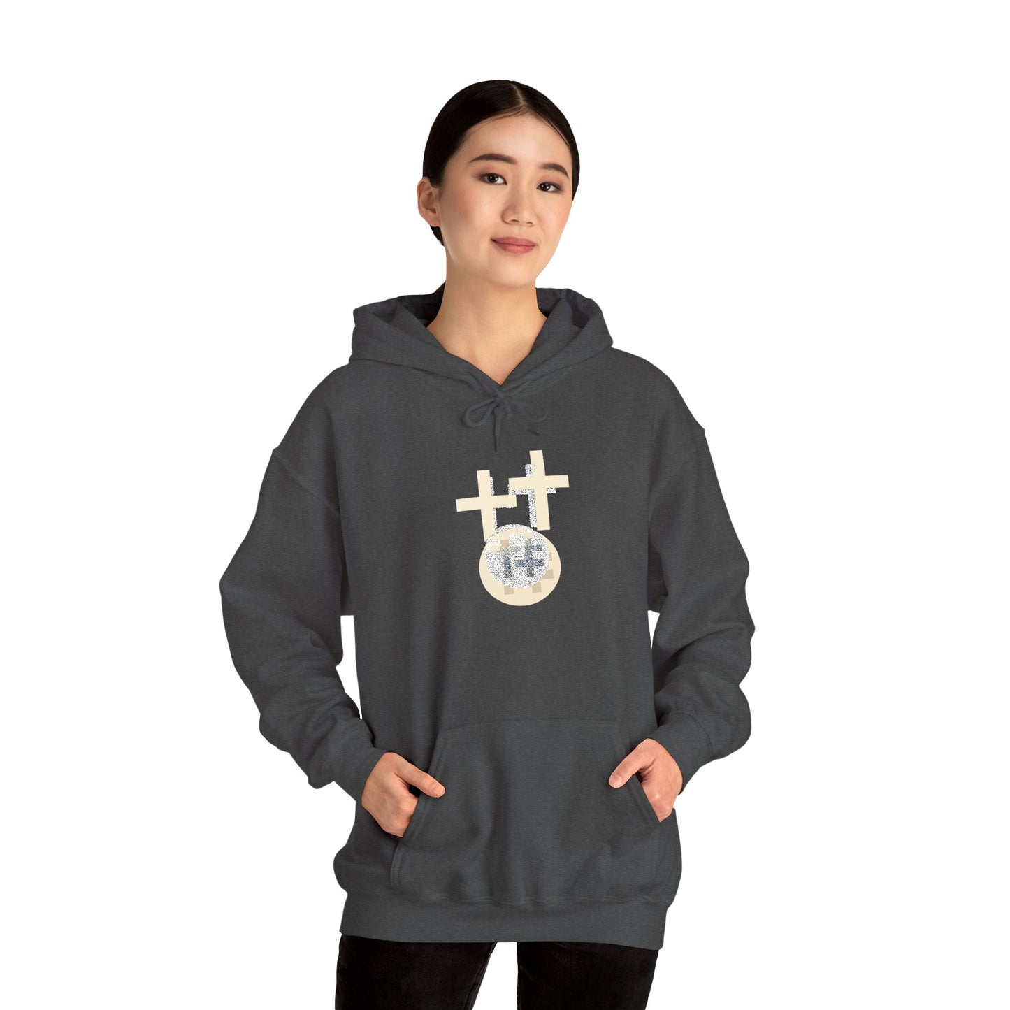Calvary Cross Unisex Hoodie – Faith-Based Apparel, Christian Symbol Tee, Everyday Casual Wear, Inspirational Gift