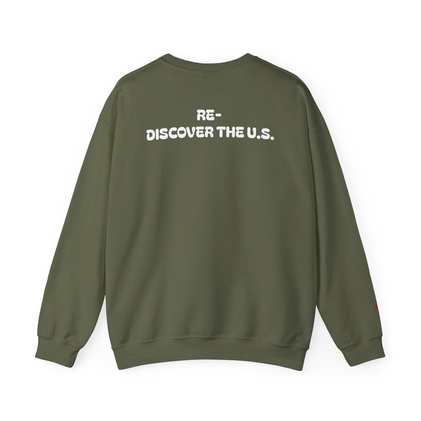 City Map Crewneck Sweatshirt, Cozy Urban Style for Travel Lovers or Travel Enthusiasts