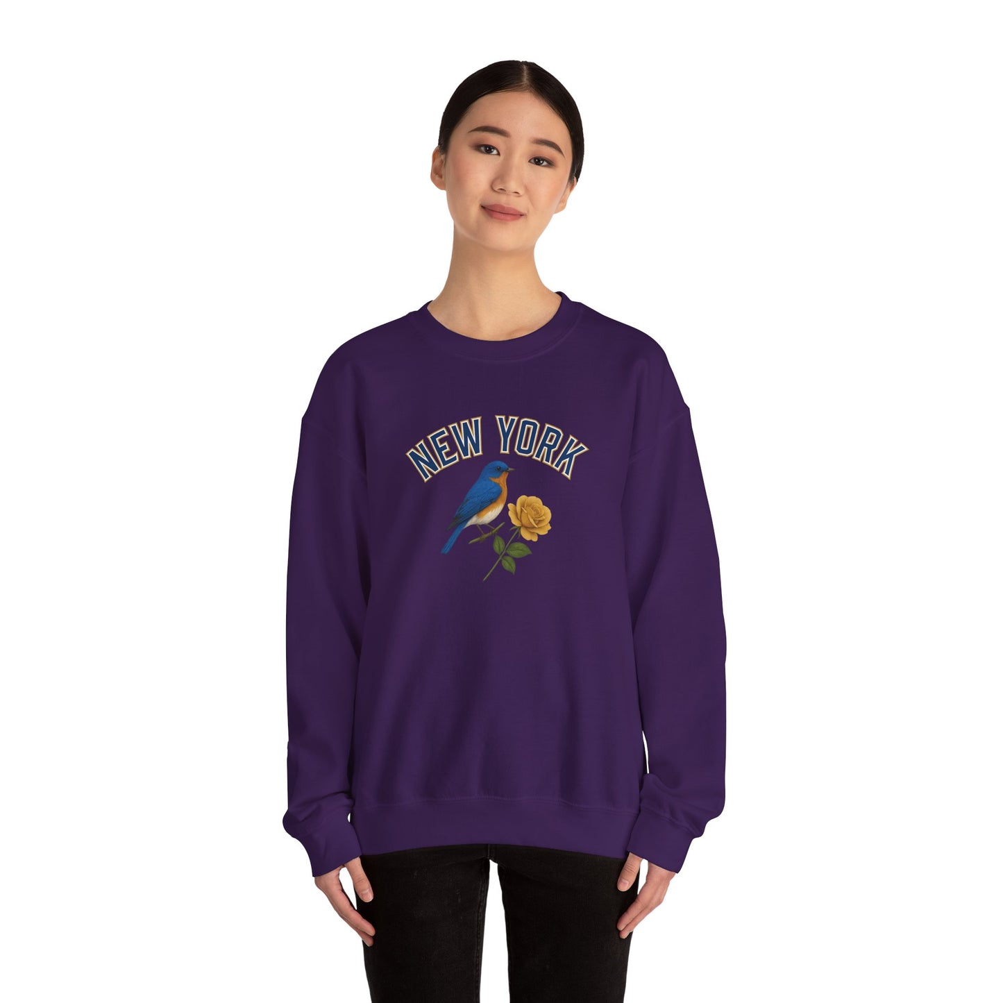 RAVAGE New York Vibe Unisex Crewneck Sweatshirt-Cozy Street wear