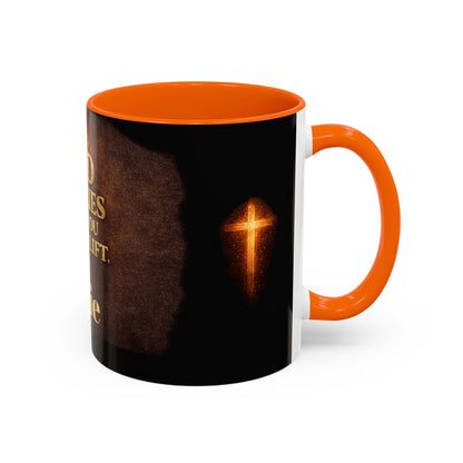 "God Carries What You Cannot Lift" Mug