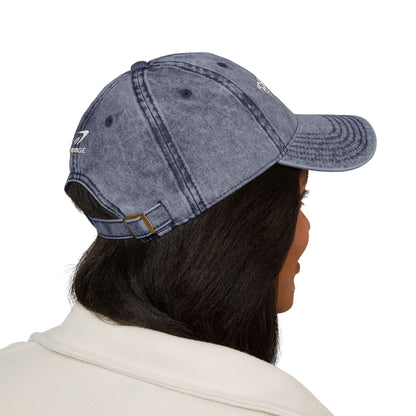 Vintage Embroidered Cap - "RAVAGE THE VIBE"
