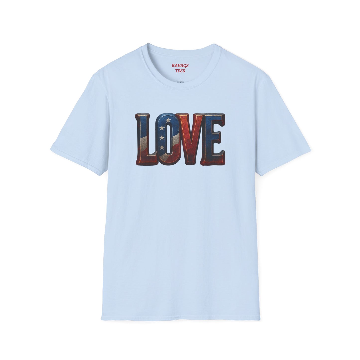 Soft Unisex Freedom & Love Graphic Tee | Gift & Daily Wea