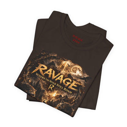 'Ravage Where the Wild Roam' Vintage T-Shirt