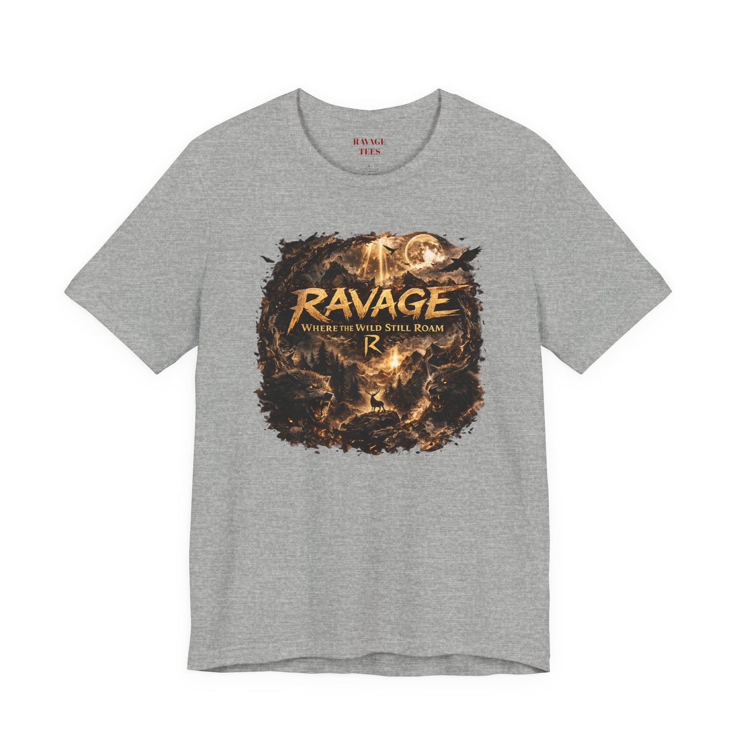 'Ravage Where the Wild Roam' Vintage T-Shirt