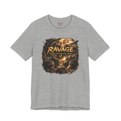 'Ravage Where the Wild Roam' Vintage T-Shirt