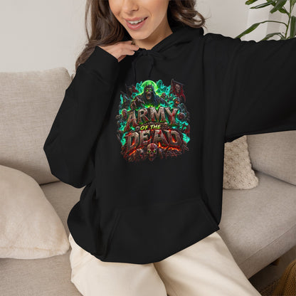 Army of the Dead Hoodie - Horror Zombie Graphic Pullover