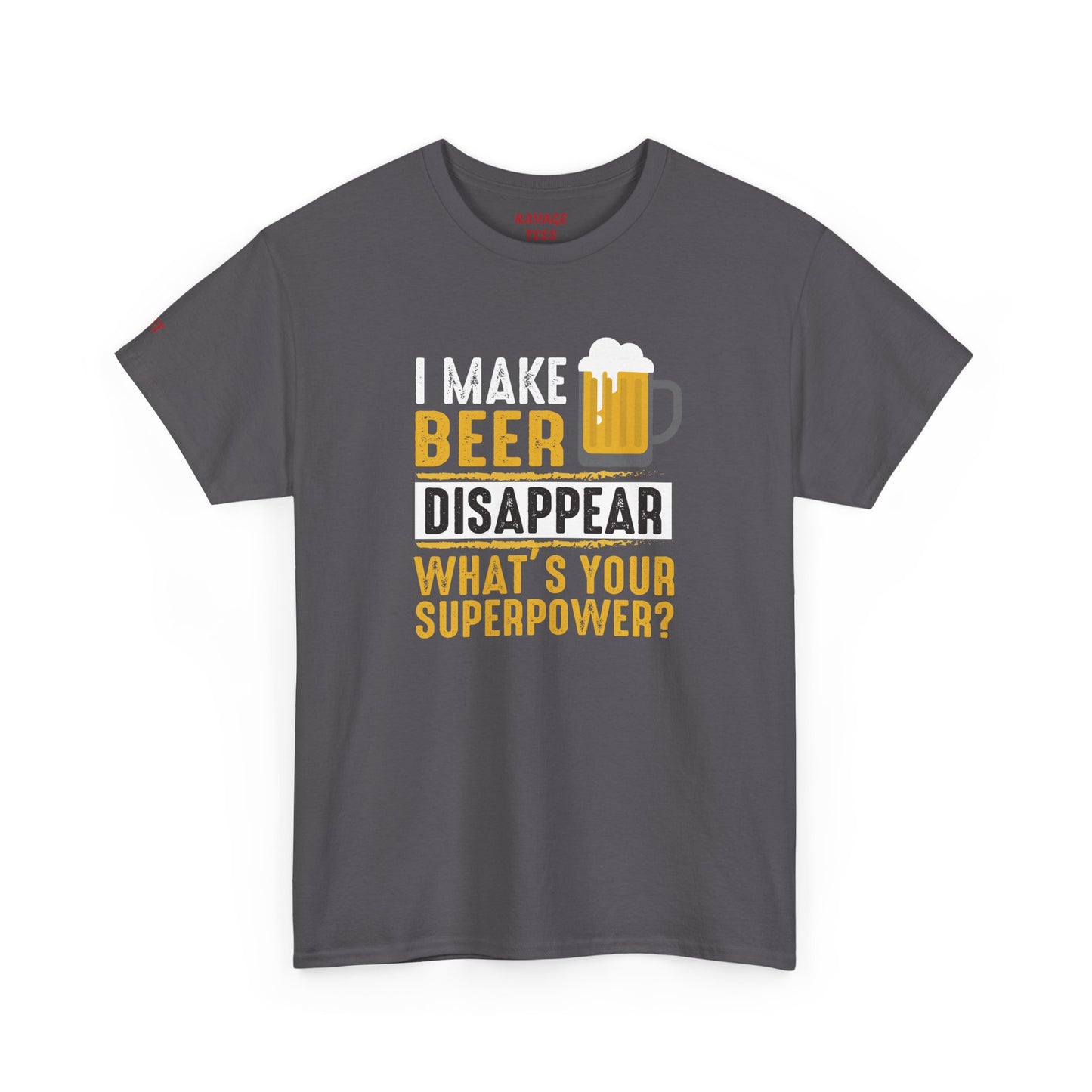 Unisex Beer Superpower Tee | Funny T-Shirt for Beer Lovers