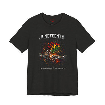Juneteenth 'They Broke the Chains, We Built the Future' Graphic Tee