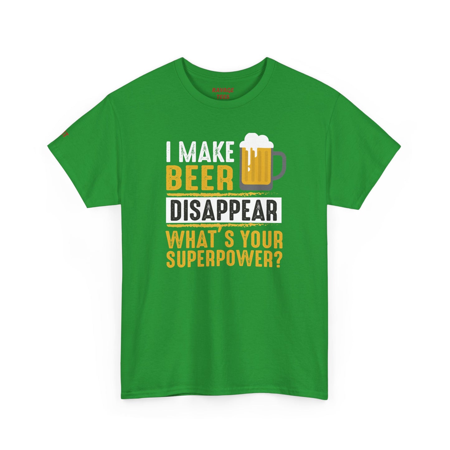 Unisex Beer Superpower Tee | Funny T-Shirt for Beer Lovers