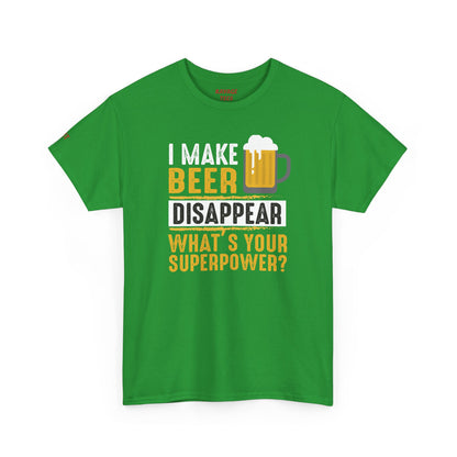 Unisex Beer Superpower Tee | Funny T-Shirt for Beer Lovers
