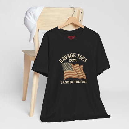 RaVage Vintage Tee: "Land of the Free"