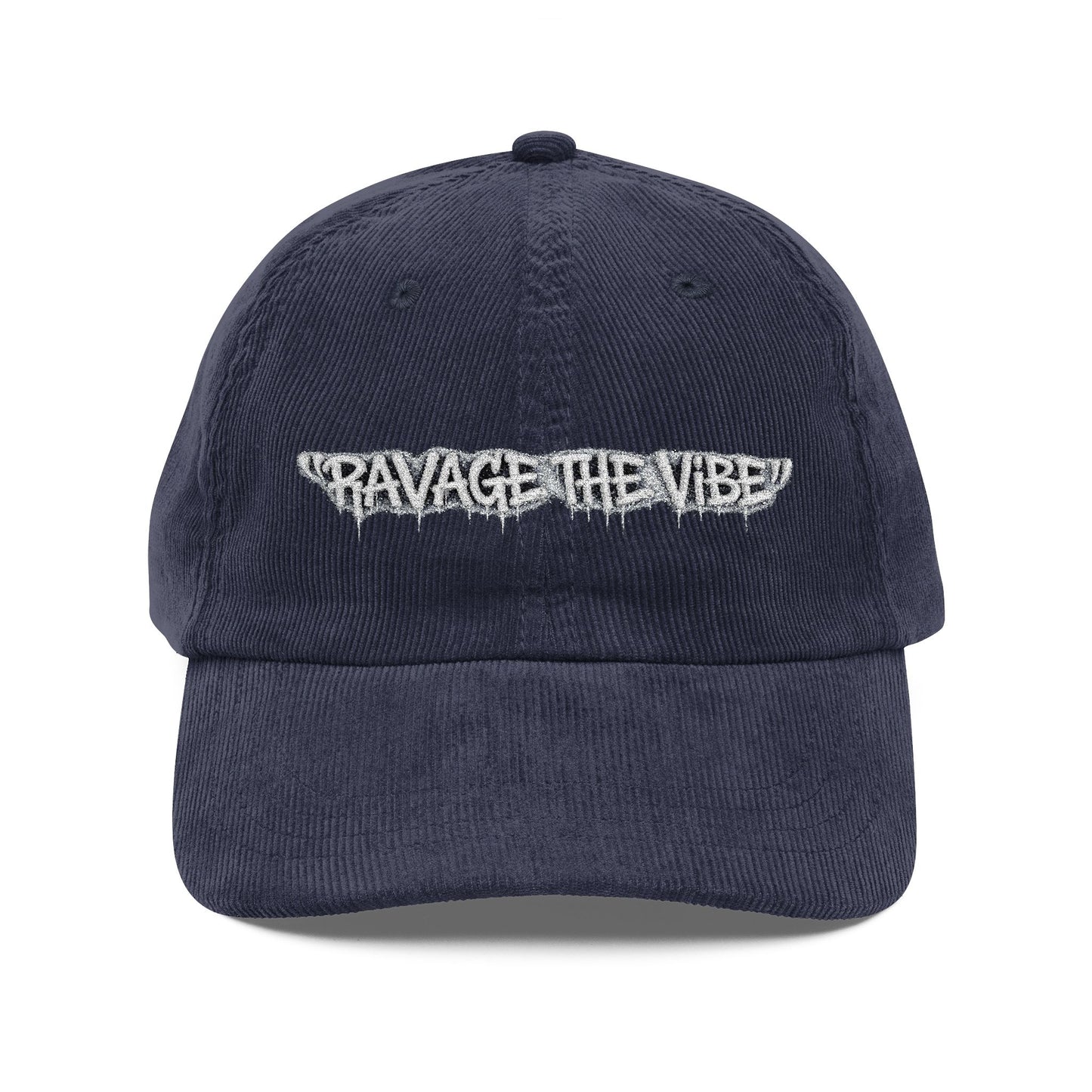 "Ravage The Vibe" Embroidered Vintage Cap