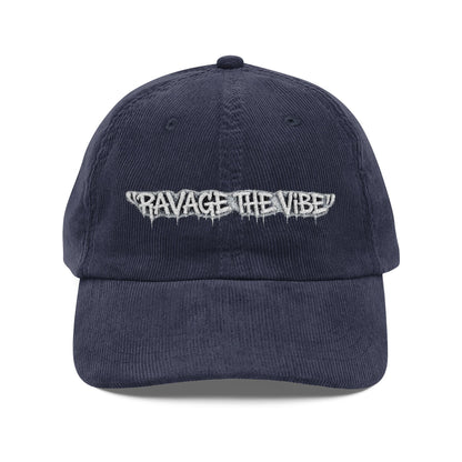 "Ravage The Vibe" Embroidered Vintage Cap
