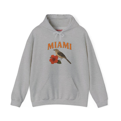 MIAMI THE 305 Unisex Hoodie – Cozy Sweatshirt, Casual Travel Souvenir, Relaxed Streetwear Gift for Nature & City Lovers