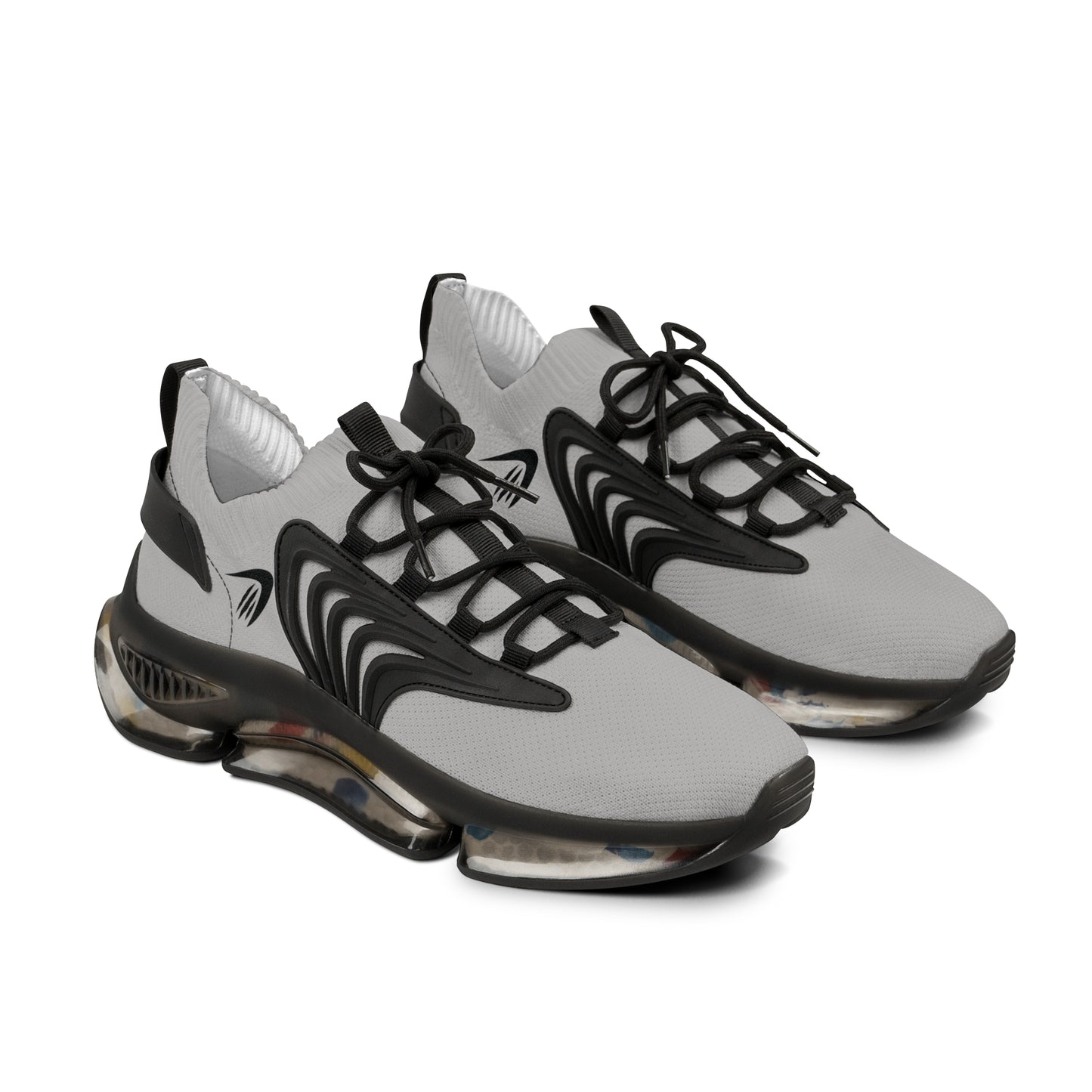 LIGHT GREY RAVAGE Men's Mesh Sneakers: Stylish Ultimate Comfort Athletic Shoes