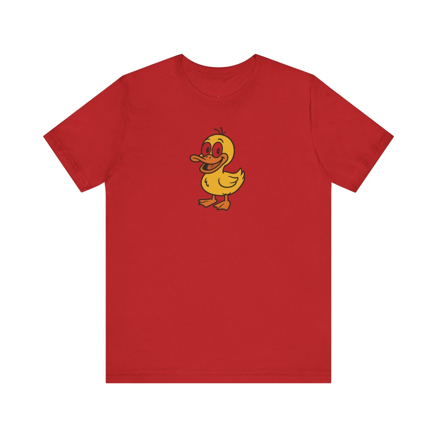 Cute Duck Graphic Tee for Animal Lovers, Unisex T-Shirt, Funny Gift Idea, Casual Wear, Summer Outfit