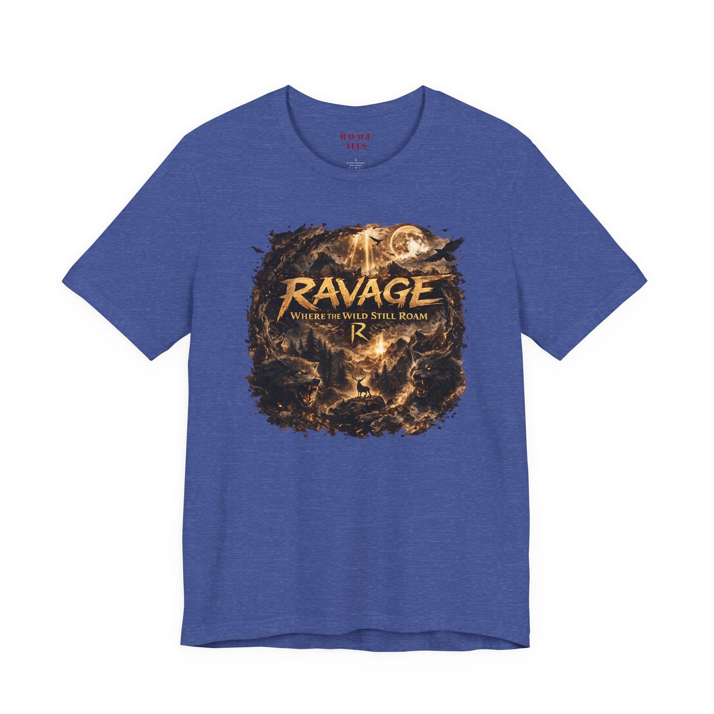'Ravage Where the Wild Roam' Vintage T-Shirt